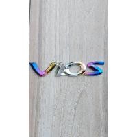 ราคา โลโก้ Vios สีไทเทเนียมกลางทอง พร้อมกาวด้านหลัง สำหรับ toyota vios (20900675185)