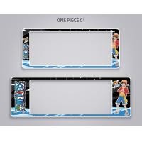 ราคา B S D กรอบป้ายทะเบียนรถยนต์กันน้ำ ลาย วันพีช 01 แบบ สั้น ยาว (2639234670)