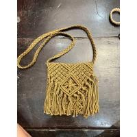 ราคา กระเป๋า กระเป๋าถัก กระเป๋าสะพายข้าง ด้านในบุผ้า มีซิป พร้อมส่ง ของไทย (21311558935)