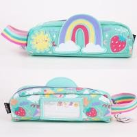 ราคา กระเป๋าดินสอ smiggle ออสเตรเลียกระเป๋าดินสอใส่บัตรตัวอักษรแบบพกพามีซิปแบบถือความจุขนาดใหญ่สำหรับนักเรียนประถม (21162335157)