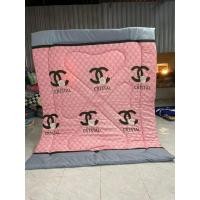 ราคา ผ้าห่ม ผ้าปูที่นอน ลายชาแนล ขนาด 3 5 6 ฟุต เนื้อผ้าคอตตอน 100 หนานุ่ม สีไม่ตก (14666590800)