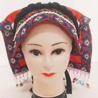 ราคา หมวกชนม้งพื้นเมืองรุ่นยอดฮิตชุดการแสดงเต้นรำชนเผ่าน้อยชุดผู้หญิงหมวกบูยียี่เครื่องประดับศีรษะสีเงิน (21092016981)