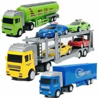 ราคา รถของเล่นเด็กจำลองรถบรรทุกขนาดใหญ่รถตู้คอนเทนเนอร์รถบรรทุกถังน้ำมันรถขนส่งวิศวกรรมโมเดลรถเด็กผู้ชาย (21107944624)