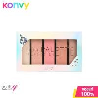 ราคา Ashley Highlight Blush Bronze Palette 22 5g พาเลทแบบ all in one 5 เฉดสีสำหรับตกแต่งใบหน้า (17587004239)