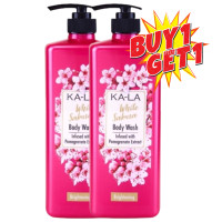 ราคา ซื้อ1แถม1 Ka La Body Wash 1000ml กาล่า บอดี วอช 1000มล (21321251823)
