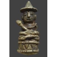 ราคา พระอุปคุต ศิลปะเขมร ก้น ๑ เนื้อสำริด (21424038028)