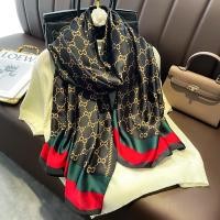 ราคา ผ้าพันคอผ้าไหมสีฟ้าผ้าก๊อซยาวสำหรับผู้หญิงของขวัญสำหรับคุณแม่และผู้สูงอายุแฟชั่นสไตล์ตะวันตกสำหรับฤดูใบไม้ผลิและฤดูใบไม้ร่วงผ้าพันคอแบบบางคลุมไหล่แบบใหม่ปี2024 (21095631722)