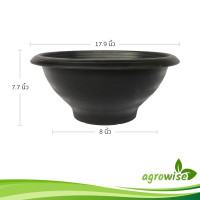 ราคา กระถางชวนชม อ่างบัว กระถางบอนไซ กระถางจัดสวนถาด กระถางต้นไม้ 13 16 18 นิ้ว (21393046718)