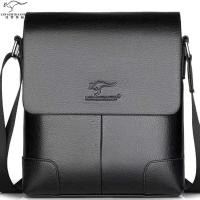 ราคา กระเป๋าผู้ชายแบบฝาพับหนังแท้คุณภาพดีรุ่นยอดฮิตกระเป๋าสะพายไหล่กระเป๋าสะพายข้างกระเป๋าเอกสารธุรกิจกระเป๋าลำลองแฟชั่นกระเปาสะพายชาย (15104941786)