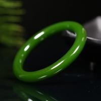 ราคา กำไลข้อมือหยกเขียวผักโขมเขียวหยกเขียว Hetian ซินเจียงกำไลหยกเส้นกลมเส้นเล็กเส้นบางสีเขียวผักขมเส้นกลมแฟชั่นสำหรับผู้หญิง (13176517863)