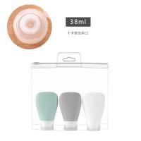 ราคา ชุดขวดแบ่งบรรจุซิลิโคนขวดโลชั่นนิ่มแบบบีบอัดสำหรับเดินทางขวดเปล่าแบบพกพาสำหรับเครื่องสำอางค์แชมพูครีมอาบน้ำ (20400563251)