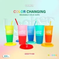 ราคา LOOKER Color Changing Reusable Cold Cups (21397936823)