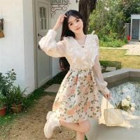 ราคา ชุดเดรสสไตล์เกาหลี เดรสนางฟ้า เดรสใส่เที่ยว เดรสใส่ทำงาน เดรสเที่ยวทะเล เดรสแขนยาว เดรสชีฟอง เดรสเที่ยวคาเฟ่ (20807408032)