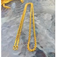ราคา 068Aสร้อยคอลายทาโร่งานประกอบหนัก1บาท งานตันแน่นสวยเหมือนของจริงได้มาตรฐานแถมตะขอฟรี (19170809683)