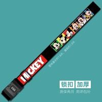 ราคา กระเป๋าลากลายการ์ตูนน่ารักสำหรับเดินทางกระเป๋าลากสายผูกกระเป๋าแบบไขว้หนึ่งห่อเสริมความแข็งแรงป้องกันการเปิดปิดล็อครหัสอนิเมะ (20038000150)