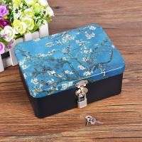 ราคา กล่องเก็บรหัสผ่านพร้อมที่ล็อคกล่องเก็บของกล่องเหล็กบนคาบสมุทรขนาดเล็กกล่องใส่เอกสารกุญแจเหล็กชุบดีบุกมินิ (17474859600)