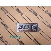 ราคา สติกเกอร์ 3 0G Limited Ecti ของแท้ Toyota Tiger SportCruiser SportRider (20513465874)