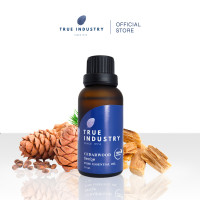 ราคา True Industry น้ำมันหอมระเหย 100 ไม้ซีดาร์ Pure Cedarwood Essential Oil สำหรับใส่เครื่องพ่นอโรม่า แถมฟรีจุกหยด (19330538234)