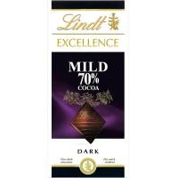 ราคา Lindt Excellence Cocoa mild dark 70 Chocolate Bar 100g (21397688339)
