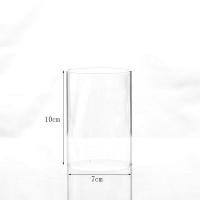 ราคา ฝาครอบแก้วเทียนที่คลุมกันลมเชิงเทียนสำหรับร้านอาหารในงานแต่งงานสไตล์ยุโรปที่คลุมเทียนแบบไม่มีฐานรองสองหัวสำหรับตะเกียงน้ำมันเนยบูชาพระพุทธรูป (19149742414)