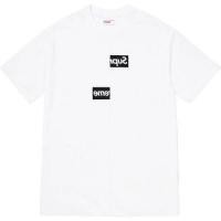 ราคา Supreme Logo Box wrong joint T shirt short sleeved cotton printed T shirt for men and women (17041763761)