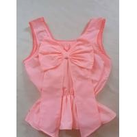 ราคา เสื้อคอกระเช้าแฟชั่นคนโต เสื้อคอกระเช้าติดโบว์ (2225882016)