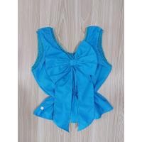 ราคา เสื้อคอกระเช้าแฟชั่นคนโต เสื้อคอกระเช้าติดโบว์ (4099200926)