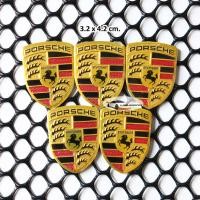 ราคา 1 ชิ้น โลโก้ PORSCHE อลูมิเนียม ตัวเล็ก สำหรับ พอร์ช ปอร์เช่ PORSCHE Cayenne GTS Porsche Cayenne GTS Coupé Panamera Macan Taycan 718 911 (20461544428)