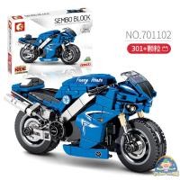 ราคา บล็อคตัวต่อ SEMBO BLOCK ชุดมอเตอร์ไซค์ SD701100 SD701136 หลากหลายสไตล์ (17778735076)