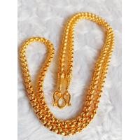 ราคา 025สร้อยคอทาโร่กลมงานตันแน่นๆ มีหนัก1 5 ฟรีตะขอทองปั้ม งานคุณภาพเกรดพรีเมี่ยม (14531925218)