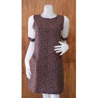 ราคา เดรสคอกลม แขนลูกไม้ ผ้าไหมอิตาลี อก34 46 ความยาว34นิ้ว (19589004284)