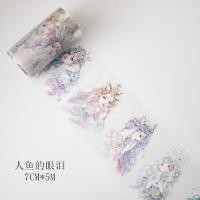 ราคา สติกเกอร์ติดสมุดที่บันทึกด้วยมือ DIY สำหรับบุคคลสไตล์โบราณหัวใจสาวในฝันเทป PET สมุดที่บันทึกด้วยมือกันน้ำแบบใส (12424414340)