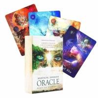 ราคา 64 ชิ้น Mystical Shaman บัตร Oracle Deck ภาษาอังกฤษลึกลับ Fate Divination Tarot (20304648805)