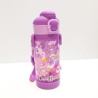 ราคา พร้อมส่ง กระติกน้ำหลอดเด้ง 400 ML BPA FREE ขวดน้ำลายการ์ตูน มีสายสะพาย กระบอกน้ำพกพา Mysaint สินค้าขายดี (21134698192)