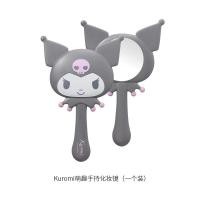 ราคา MiniSO ผลิตภัณฑ์ที่ยอดเยี่ยม Kuromi Kuromi หวีนวดกระจกแต่งหน้าแบบมือถือน่ารักหวีกระจกแต่งหน้าพกพาสะดวก (21154010663)