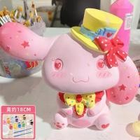 ราคา กระปุกออมสินระบายสี DIY ตุ๊กตาที่ไม่ใช่ปูนปลาสเตอร์ลายราศีเมถุน Hello Kitty (20018670003)