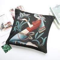 ราคา ปลอกหมอนอิงสองด้านลายช้างและผ้าไหมสีทองเอเชียตะวันออกเฉียงใต้หมอนกอดพิงหลังปักลายสไตล์ชนเผ่าสำหรับโซฟาห้องรับประทานอาหารห้องนอนสไตล์ไทย (12078731941)