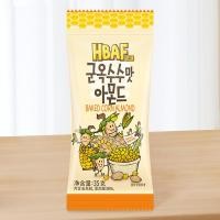 ราคา นำเข้าจากเกาหลี hbaf บัควีทเนยน้ำผึ้งอัลมอนด์เม็ดมะม่วงหิมพานต์มัสตาร์ดทอมฟาร์มถั่วบรรจุขนาดเล็กขนมขบเคี้ยว (7470797468)