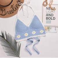 ราคา Antnine พร้อมส่งบราถัก มีฟองน้ำ สายผูกหลัง คอ งานสวย เสื้อถัก bikini เสื้อสายยาวผูก (19544958331)