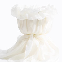 ราคา ชุดเดรสเจ้าหญิงแห่งความรักในดอกไม้ห่อผ้ายืดช่อดอกไม้ผ้าตาข่ายสไตล์ชาแนลดอกกุหลาบผ้าไหมแท้ประดับมุกดอกไม้ (20037842765)