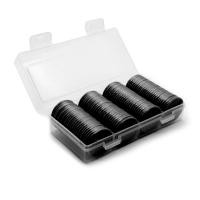 ราคา 100ชุดถังสิบแปดสี25มม ขนาดหนึ่งหยวนเหรียญเกมพลาสติกเหรียญชิปเหรียญเรียนรู้เหรียญ (7961192558)