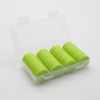 ราคา 100ชุดถังสิบแปดสี25มม ขนาดหนึ่งหยวนเหรียญเกมพลาสติกเหรียญชิปเหรียญเรียนรู้เหรียญ (7961192561)