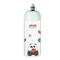 ราคา MINISO ขวดน้ำ ขวดแก้วทรงสูง We Bare Bears Collection 5 0 420mL (21268179134)