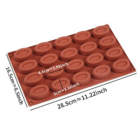 ราคา รวมแม่พิมพ์สบู่ วงรี ทุกแบบ หลายไซส์ ทำสบู่ได้ (20931168255)