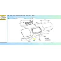 ราคา ของแท้ 90541 09133 ลูกยางรองประตูท้าย ประตูหลัง โตโยต้า ยาริส รุ่น 5 ประตู Toyota yaris ปี 2013 2017 ราคาต่อ1ชิ้น แท้เบิกศูนย์ (19874588264)