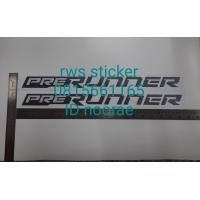 ราคา สติ๊กเกอร์ดั่งเดิมติดข้างกระบะ PRERUNNER TOYOTA REVO ปี2020 1ชุดมี2ชิ้น สีเข้ม (7911888884)