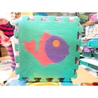 ราคา โฟมรองพื้น 36 แผ่นโฟมรองคลาน กันกระแทก abc และ ตัวเลข ขนาดต่อแผ่น 14x14 cm EVA ปลอดสารคะ (19535392017)