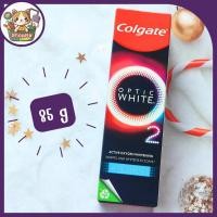 ราคา Colgate Optic White O2 Aromatic Menthol ยาสีฟัน คอลเกต ออพติค ไวท์ โอทู อะโรมาติค เมนทอล 85 กรัม (21326818559)