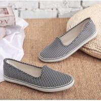 ราคา ? ? ? ? ? ? ? ? ? ? ? ? รองเท้าผ้าใบทรงสลิปออน ลายสก็อต 2 สี (18276956137)