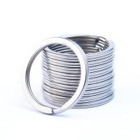 ราคา ห่วงกุญแจสแตนเลส304ระดับไฮเอนด์เรียบง่ายห่วงโซ่พวงกุญแจทรงกลมหนาไซส์ใหญ่ห่วงแบนพวงกุญแจรถยนต์ DIY (17572107152)